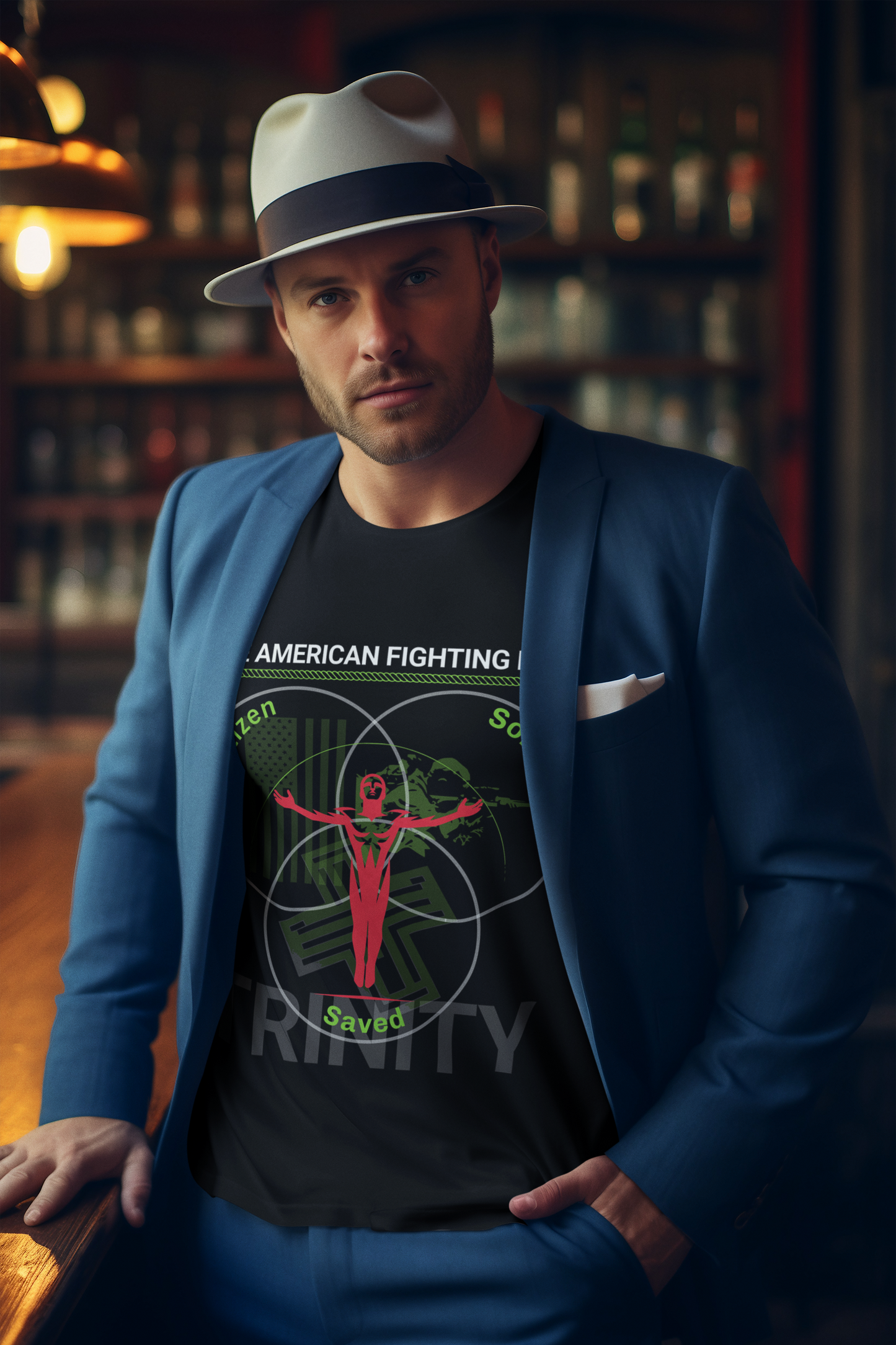Christian Warrior Ethos T-Shirt - TRINITY