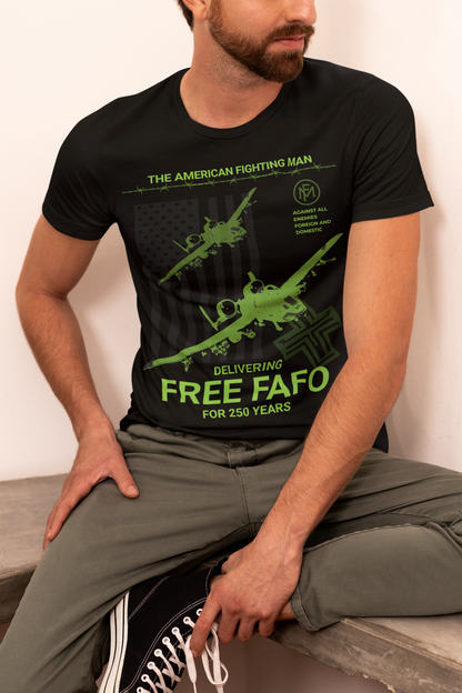 Free FAFO T-Shirt – My Gun Is Bigger