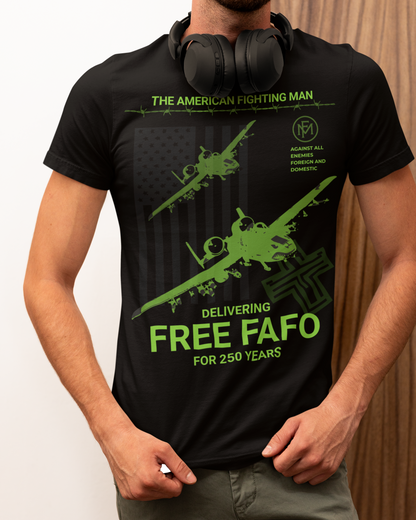 Free FAFO T-Shirt – My Gun Is Bigger