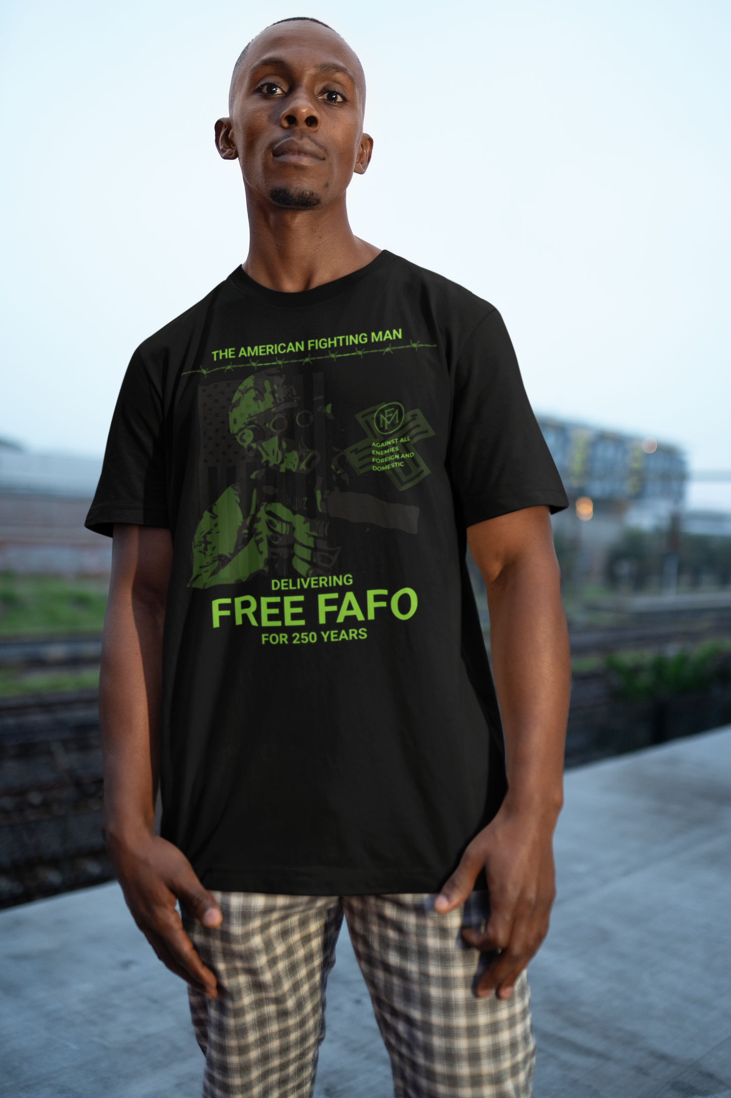 Free FAFO T-Shirt – Walk In the Dark
