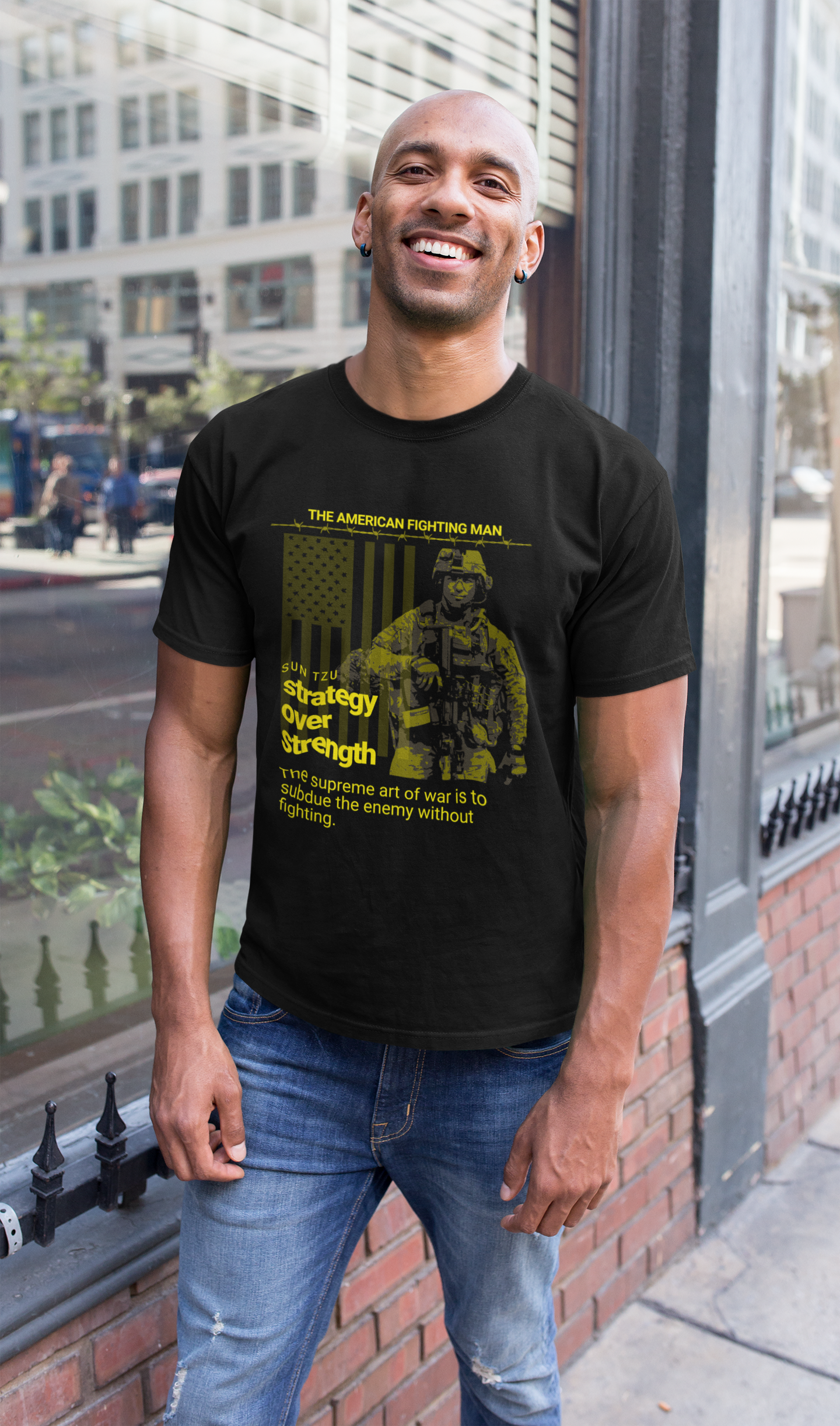 The Art of War T-Shirt - Strategy Over Strength