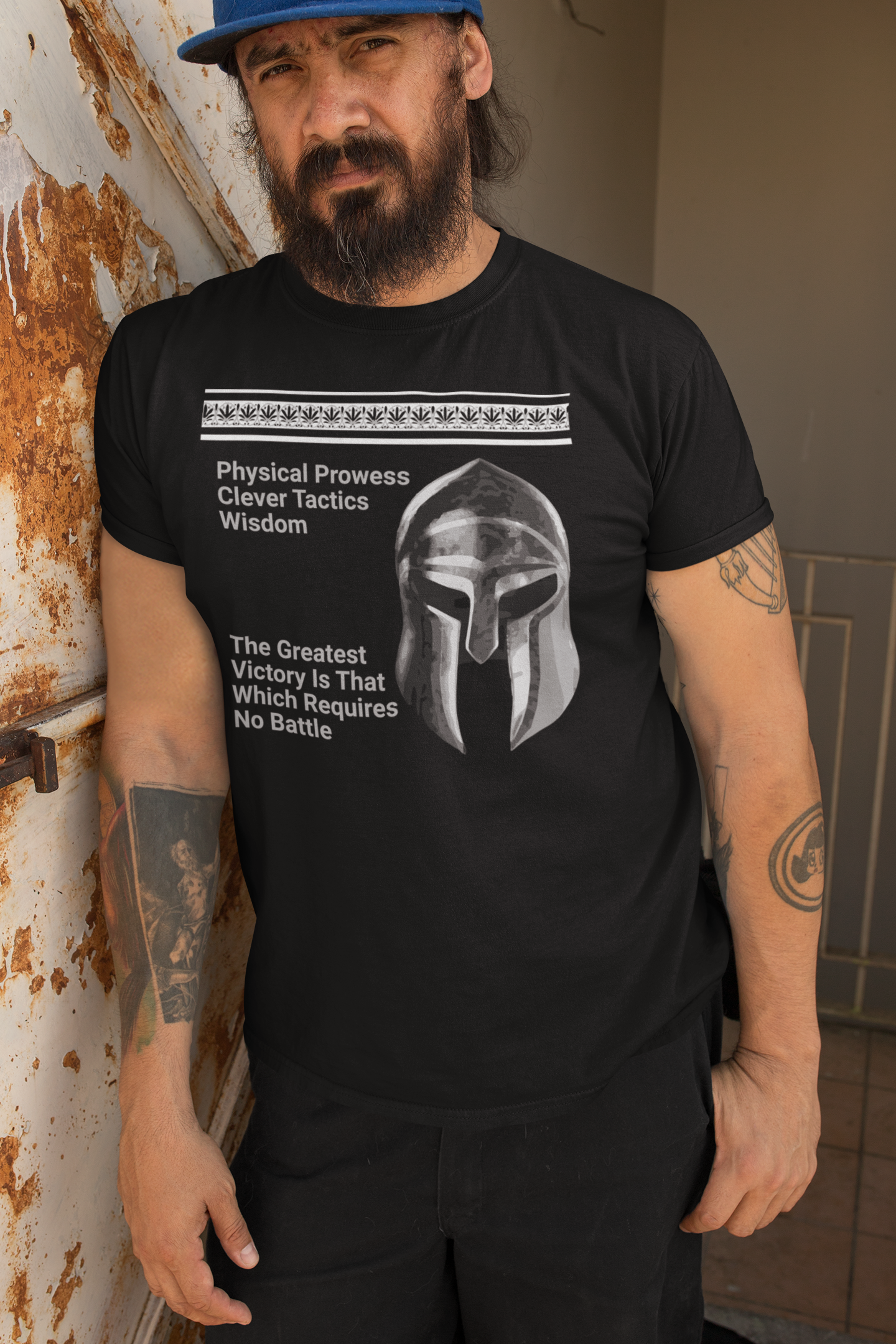 Warrior Ethos T-Shirt - Victory Through Strength