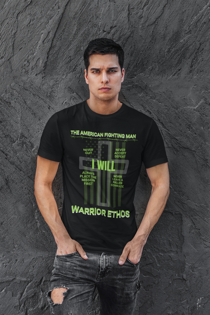 Christian Warrior Ethos T-Shirt - I WILL