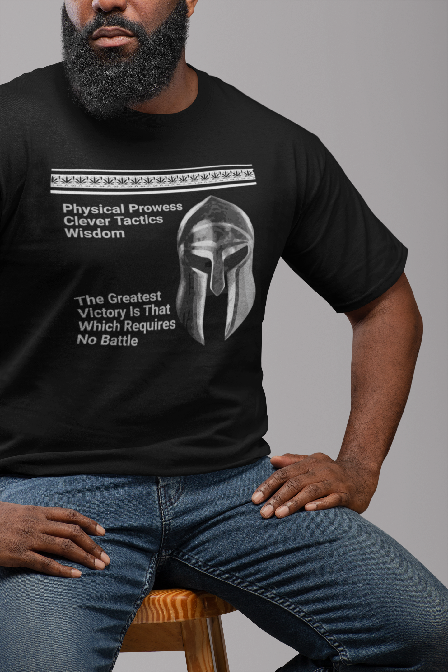 Warrior Ethos T-Shirt - Victory Through Strength