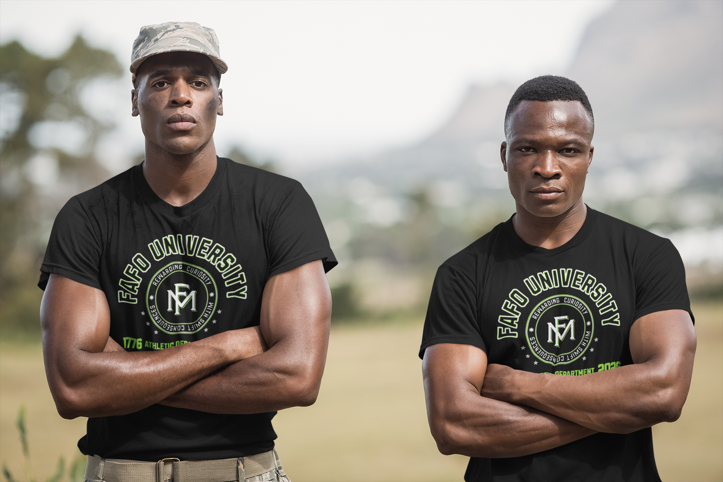 FAFO University T-Shirt - Swift Consequences