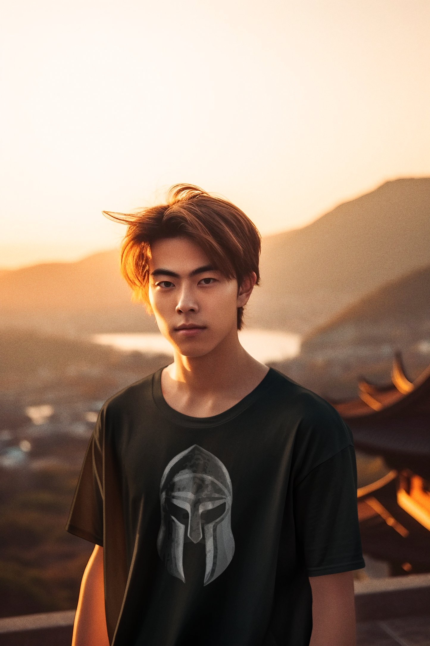 Warrior Ethos T-Shirt -  Spartan Helmet